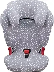 Cover Liner for Romer KIDFIX II XP SICT, Britax Kidfix II XP SICT Janabebé (White Star, with Buttonhole)