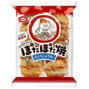 Potapota yaki Rice cracker Soy sauce with sugar Senbei 20 pcs Kameda from Japan