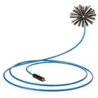 Rotary Brush M10-10' | Air Duct & Dryer Vent Cleaning Tool | Drill Powered | Eas
