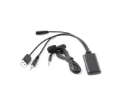 Bluetooth Stream + Handsfree Kit Microphone USB Over Jack Aux