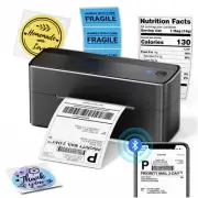 Shipping Label Printer, 241BT 4X6 Wireless Thermal Label Printer for Small Bu...