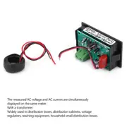 DL85-2042 Display AC 80V-300V 0-100A AC Voltmeter Ammeter Voltage Meter♡