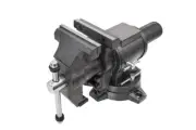 3960LB 5" Workshop Rotating Head Bench Vise Swivel Anvil Steel Jaws Shop Clamp