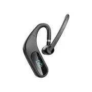 KJ12 Wireless Bluetooth V5.0 Business Sports Hands-free In-Ear Noise Cancelling HD Call Headphones for Xiaomi iPhone - Black