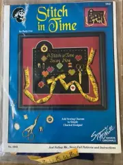 New Stitch in Time Saves Nine 1992 Design Original Kit by Patty Cox #1043