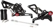 MGP - 51303-2500 Rearset Black Kawasaki EX300 Ninja 300R ABS