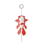 [Mulberry] Koi Fish Keyring Coral Silky Calf