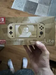 NEW Nintendo Switch Lite Legend of Zelda Hyrule Limited Edition 12 Month Online+
