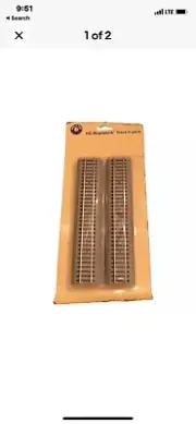 Lionel HO Gauge Track 9” Straight MagneLock - Pack of 4, New