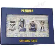 Geelong Cats 2022 AFL Premiers Pins Set (Boxed)