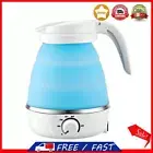 Outdoor Mini Folding Kettle Electric Kettle Boil Water Tool for Camping (Blue)