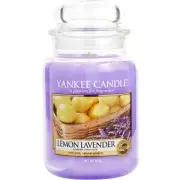 YANKEE CANDLE by Yankee Candle LEMON LAVENDER SCENTED LARGE JAR 22 OZ For UNISEX