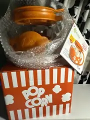 Ecolution Micro-Pop Microwave Popcorn Popper - 1 1/2 Qt - 1.5 Quart - ORANGE NWT