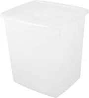 CRILSTYLEO Strong Thicken Plastic Keg Large Milk Bucket for Kitchen Storage Food Safe Easy to Cle