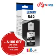 Genuine EPSON T542 DURABRite EcoTank BLACK Ink Bottle->ET5150/ET5170 C13T06A192