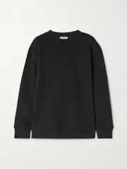[Moncler] Moncler - Paneled Shell And Cotton-jersey Sweatshirt - Black - x large x large Black