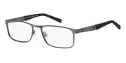 Tommy Hilfiger TH 2082 R80 Men's Glasses Silver Size 56 - Private Health Rebate - Blue Light Block Available