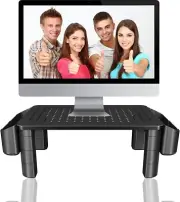 Monitor Stand Riser, Computer Monitor Stand, Monitor Stands, 14.5" x 9.25"