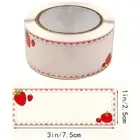 Small Fridge Freezer Food Storage Date Label Sticker 7.5x2.5 Kitchen Pantry Name