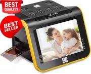 Slide N SCAN Film Scanner, 5” LCD, Converts 35mm/126/110 to 22MP JPEG.