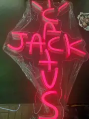 Cactus Jack Led Sign