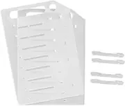 LABRIMP 1Set Transparent Multi Layer Hard Disk Rack for Drives DIY Storage Easy Installation Durable Material for Computer Cases