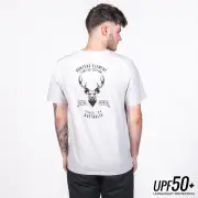 Hunters Element Sambar Cotton Tee Upf50+ - Light Marle #sambar