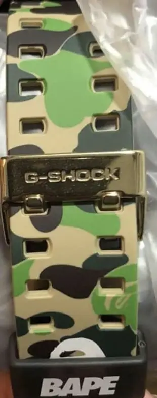 G-SHOCK X A BATHING APE®聯名錶款GA-110APE-5A 手錶