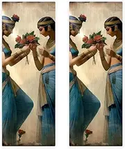 Hand Towels for Bathroom,Gym Towels for Working Out,Sports Towel,Ancient Egyptian Retro Nation,2-Pc