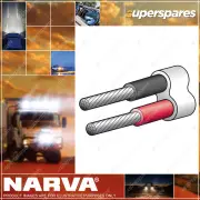 Narva 50A 6mm Multicore Battery Cable 30M Red Colour/Black with White Sheath