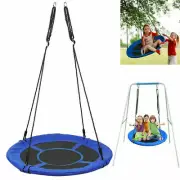 100cm Children Hanging Rope Round Nest Tree Swing Seat Kids Outdoor Garden Toys
