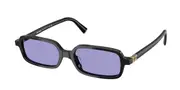Miu Miu MU11ZSF Asian Fit 16K01O Women’s Sunglasses Black Size 52