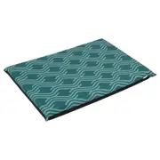 Lexi & Me Kennel Crate Dog Mat Green Wave Small