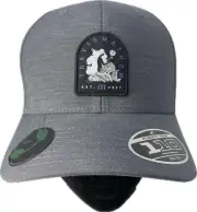 Travis Mathew Baseball Hat Golf One Size Grey Snapback 110 FLEXFIT New Mermaid