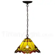 12” Green Jewel Carousel Tiffany Stained Glass Shade Downlight Tiffany Pendant Lights