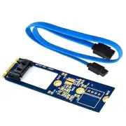 M.2 to SATA Adapter Card M.2 KEY B-M SATA 7PIN Adapter For WinXP/For Vista