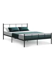 [Artiss] Sol Queen Metal Bed Frame in Black