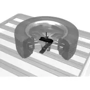 Front Runner Spare Wheel Clamp