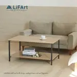 【LIFART】工業風雙層茶几桌(工作桌)