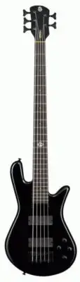 SPECTOR NS ETHOS HP 5-STRING BASS - BLACK FINISH, EMG PICKUPS, MAPLE NECK