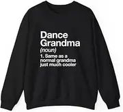 [X.Style] Dance Grandma Definition Sports ds011 Sweater Black XL