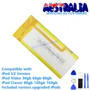 LG 2000mAh Battery Upgrade replace for iPod Classic 7th 160GB Video 30GB THIN