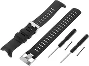 Amagogo Silicone Band Strap for Suunto D4 / D4i / D4i Novo, Made of Premium, Black