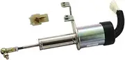 4911834 Electric Parts Flameout Solenoid Valve Compatible with Excavator Stop Solenoid Valve