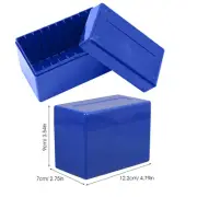 2Pack Blue 10 Coin Slabs Box For PCGS NGC Capacity Holder Slab Storage Box Case