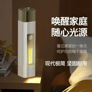 德國進口超亮LED強光手電筒USB可充電便攜超亮袖珍小家用遠射照燈