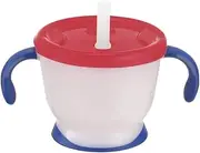 Richell Acrea Cup Mug Straw Type R Navy Blue 1 Piece 150ml 6 Months