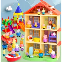 在飛比找蝦皮商城精選優惠-兒童 小豬佩奇 粉紅豬小妹 過家家 佩琪玩具 大號房子 玩具