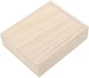 Box Wooden Card Deck Holder Elegant Playing Card Storage Box for Use Stylish Poker Organizer Creative Design with Dimensions Present for Friends and Family