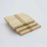 500 Art Wooden Craft Stick Paddle Pop Natural Wood Color for Kids